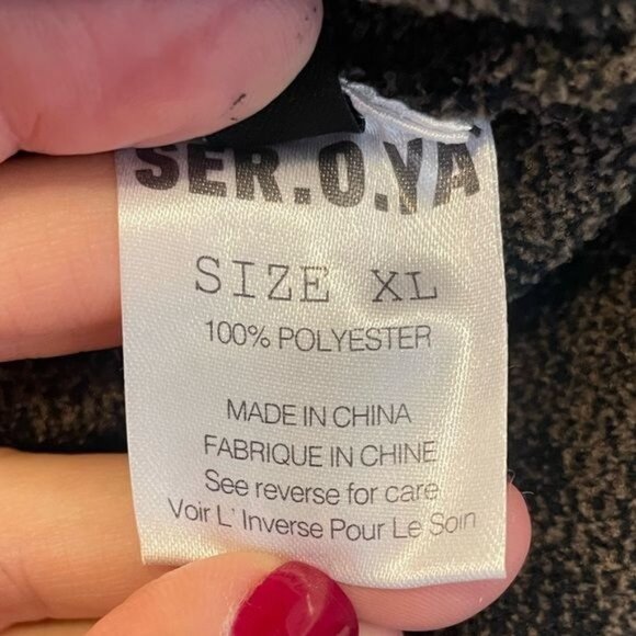 Ser.O.Ya Sabine Ultra Soft Plush Cheetah Racerback Midi Dress XL NWT - Picture 12 of 13